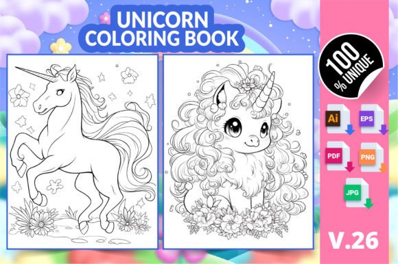 Creating and Selling a Unicorn Coloring Book with KDP Interior V26