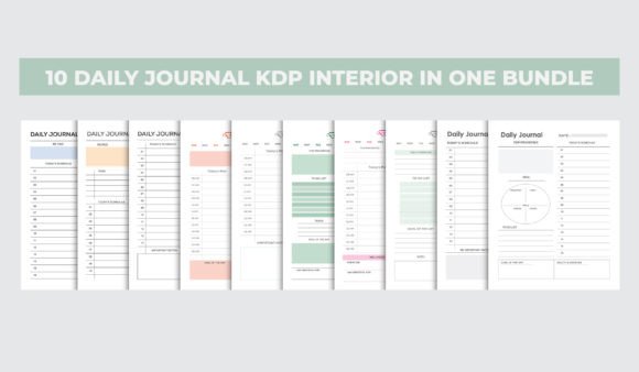 Daily Journal KDP Interior Bundle