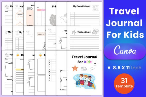 Editable Travel Journal for Kids Canva: A Practical Tool for Parents and Educators