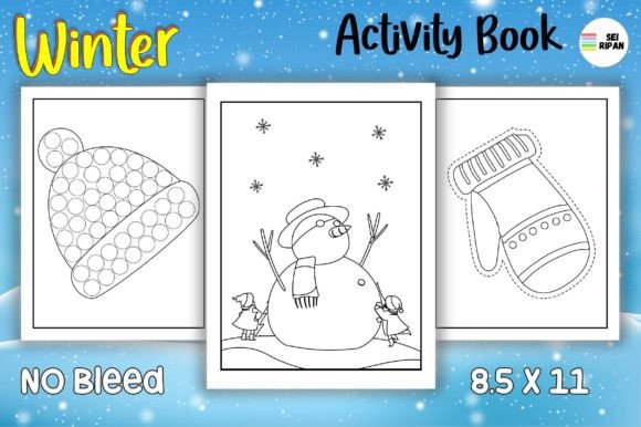 Embrace Winter Fun with a Creative Activity Book for Kids