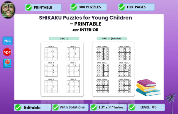 Evaluating Shikaku Puzzles for Young Children 05 as a KDP Interior Product