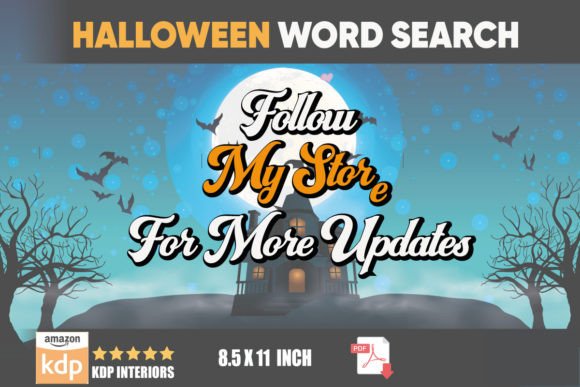 Halloween Word Search for KDP Vol-1