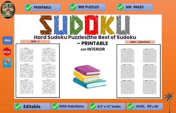 Hard Sudoku Puzzles: The Best of Sudoku
