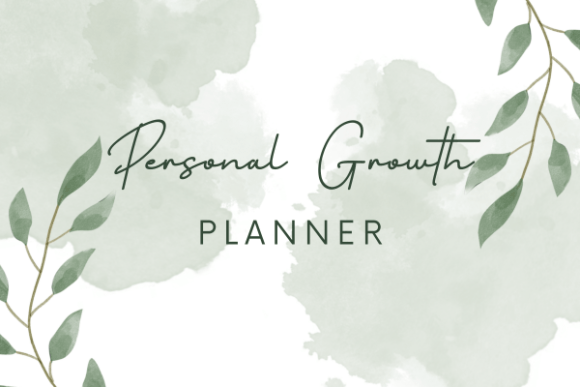 Personal Growth Planner: Your Path to Self-Confidence