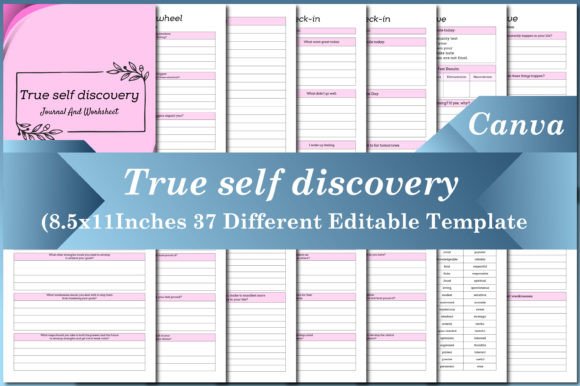 True Self Discovery Canva Template: A Practical Guide to Knowing Who You Really Are